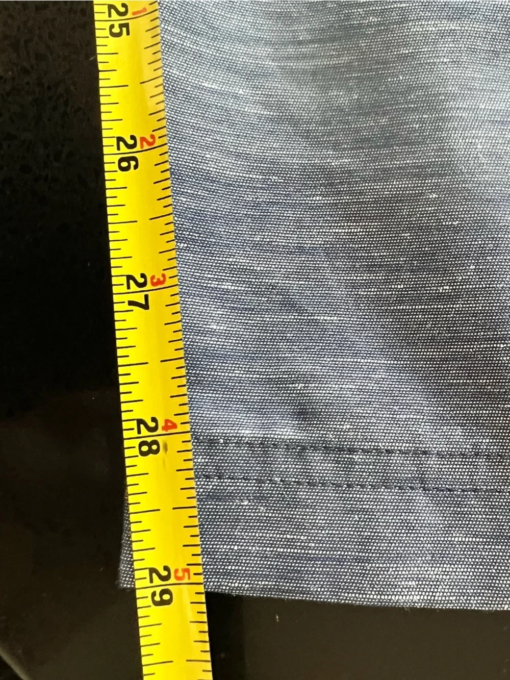 Lululemon LuluLinen Pull-On Pant Heather club blue size L